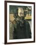 Self Portrait-Paul Cézanne-Framed Art Print