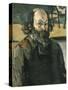 Self Portrait-Paul Cézanne-Stretched Canvas