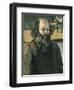 Self Portrait-Paul Cézanne-Framed Art Print