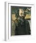 Self Portrait-Paul Cézanne-Framed Art Print