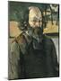 Self Portrait-Paul Cézanne-Mounted Art Print