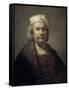 Self-Portrait-Rembrandt van Rijn-Framed Stretched Canvas