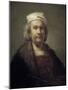 Self-Portrait-Rembrandt van Rijn-Mounted Art Print