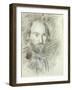 Self-portrait-Paul Cézanne-Framed Giclee Print