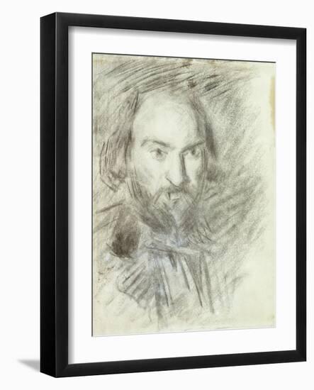 Self-portrait-Paul Cézanne-Framed Giclee Print