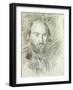 Self-portrait-Paul Cézanne-Framed Giclee Print