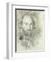 Self-portrait-Paul Cézanne-Framed Giclee Print