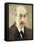 Self-portrait-Max Liebermann-Framed Stretched Canvas