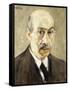 Self-portrait-Max Liebermann-Framed Stretched Canvas