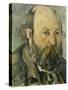 Self Portrait-Paul Cézanne-Stretched Canvas