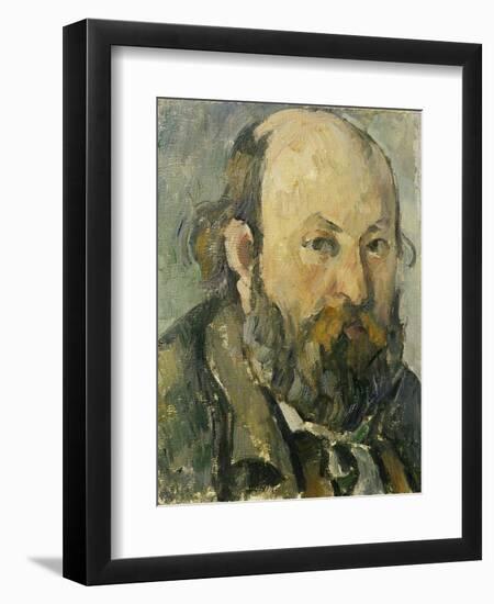 Self Portrait-Paul Cézanne-Framed Premium Giclee Print