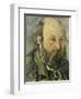 Self Portrait-Paul Cézanne-Framed Premium Giclee Print