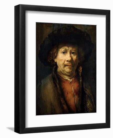 Self-Portrait-Rembrandt van Rijn-Framed Giclee Print