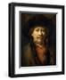 Self-Portrait-Rembrandt van Rijn-Framed Giclee Print