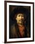 Self-Portrait-Rembrandt van Rijn-Framed Giclee Print