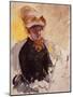 Self Portrait-Mary Cassatt-Mounted Giclee Print