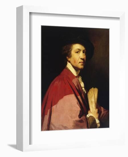 Self-Portrait-Sir Joshua Reynolds-Framed Giclee Print