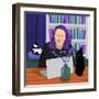 Self Portrait-Claire Huntley-Framed Giclee Print