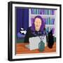 Self Portrait-Claire Huntley-Framed Giclee Print