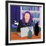 Self Portrait-Claire Huntley-Framed Giclee Print