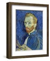 Self-Portrait-Vincent van Gogh-Framed Giclee Print