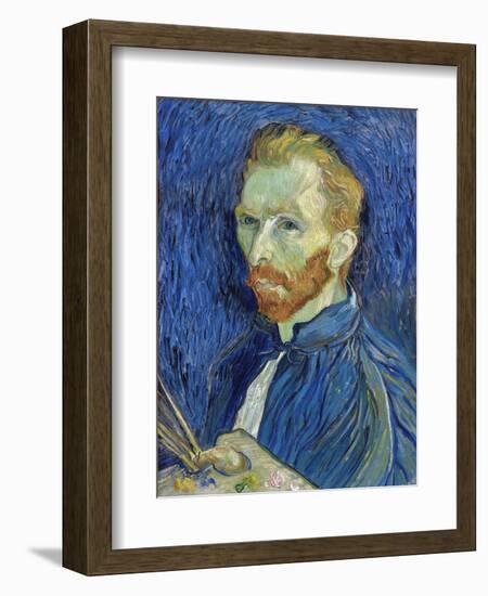 Self-Portrait-Vincent van Gogh-Framed Giclee Print