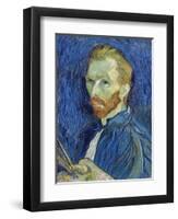 Self-Portrait-Vincent van Gogh-Framed Giclee Print