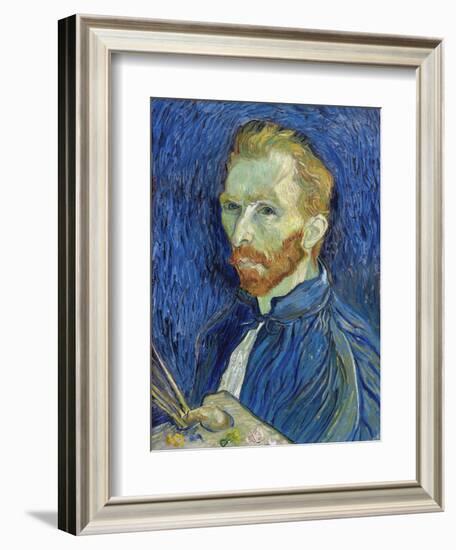 Self-Portrait-Vincent van Gogh-Framed Giclee Print