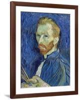 Self-Portrait-Vincent van Gogh-Framed Giclee Print