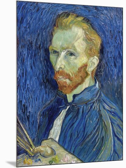 Self-Portrait-Vincent van Gogh-Mounted Giclee Print