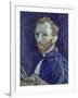 Self-Portrait-Vincent van Gogh-Framed Giclee Print