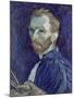 Self-Portrait-Vincent van Gogh-Mounted Giclee Print