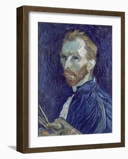 Self-Portrait-Vincent van Gogh-Framed Giclee Print