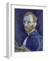 Self-Portrait-Vincent van Gogh-Framed Giclee Print