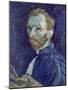 Self-Portrait-Vincent van Gogh-Mounted Giclee Print