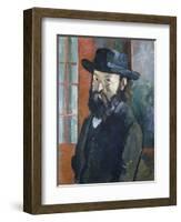 Self-Portrait-Paul Cézanne-Framed Giclee Print
