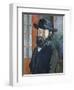 Self-Portrait-Paul Cézanne-Framed Giclee Print