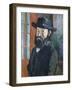 Self-Portrait-Paul Cézanne-Framed Giclee Print