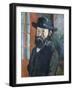 Self-Portrait-Paul Cézanne-Framed Giclee Print