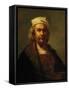 Self-Portrait-Rembrandt van Rijn-Framed Stretched Canvas