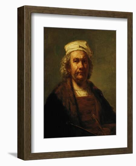 Self-Portrait-Rembrandt van Rijn-Framed Giclee Print