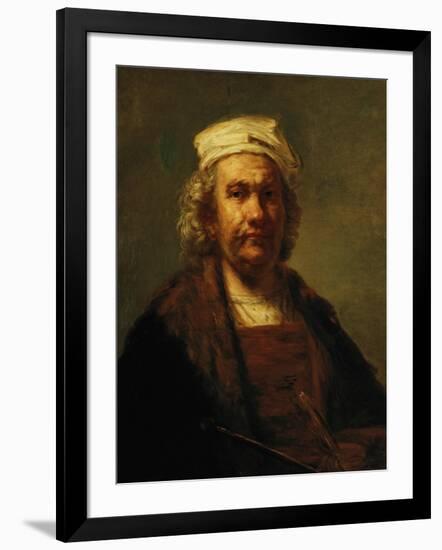 Self-Portrait-Rembrandt van Rijn-Framed Giclee Print