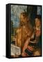 Self-Portrait-Albrecht Dürer-Framed Stretched Canvas
