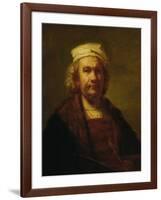 Self-Portrait-Rembrandt van Rijn-Framed Giclee Print