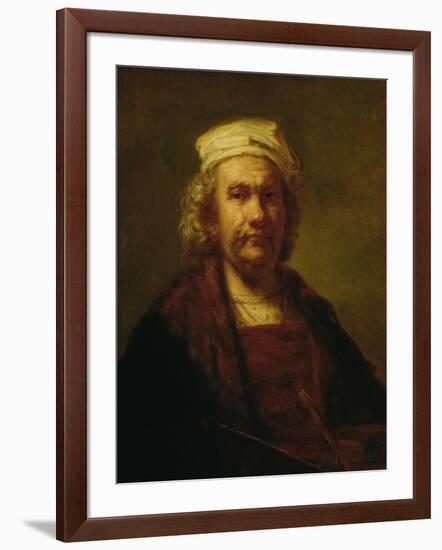 Self-Portrait-Rembrandt van Rijn-Framed Giclee Print