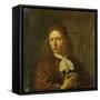 Self-Portrait-Jan van Haensbergen-Framed Stretched Canvas