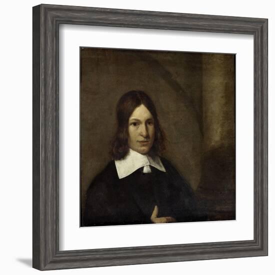 Self- Portrait-Pieter de Hooch-Framed Art Print