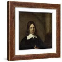 Self- Portrait-Pieter de Hooch-Framed Art Print