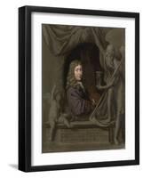 Self-Portrait-Michiel Van Musscher-Framed Art Print