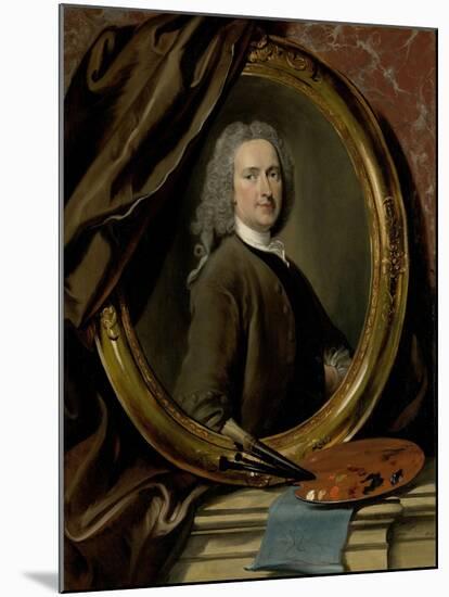 Self-Portrait-Cornelis Troost-Mounted Art Print